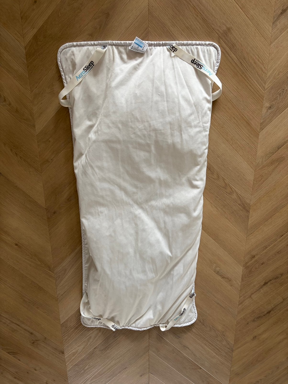 Aerosleep topper, Kinderen en Baby's, Kinderkamer | Beddengoed, Ophalen, Gebruikt, Jongetje of Meisje, Wit