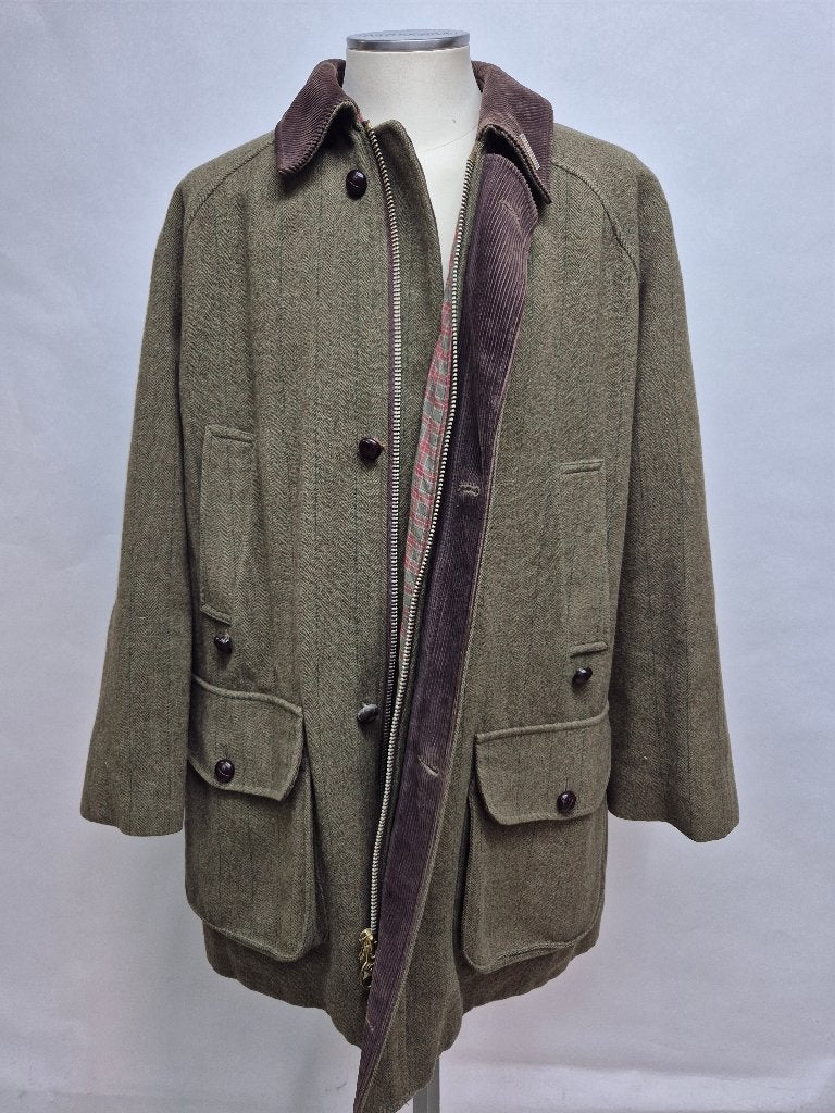 Barbour "Tweed Beaufort' winter jas, maat XXL, Barbour, Overige maten, Ophalen of Verzenden, Zo goed als nieuw