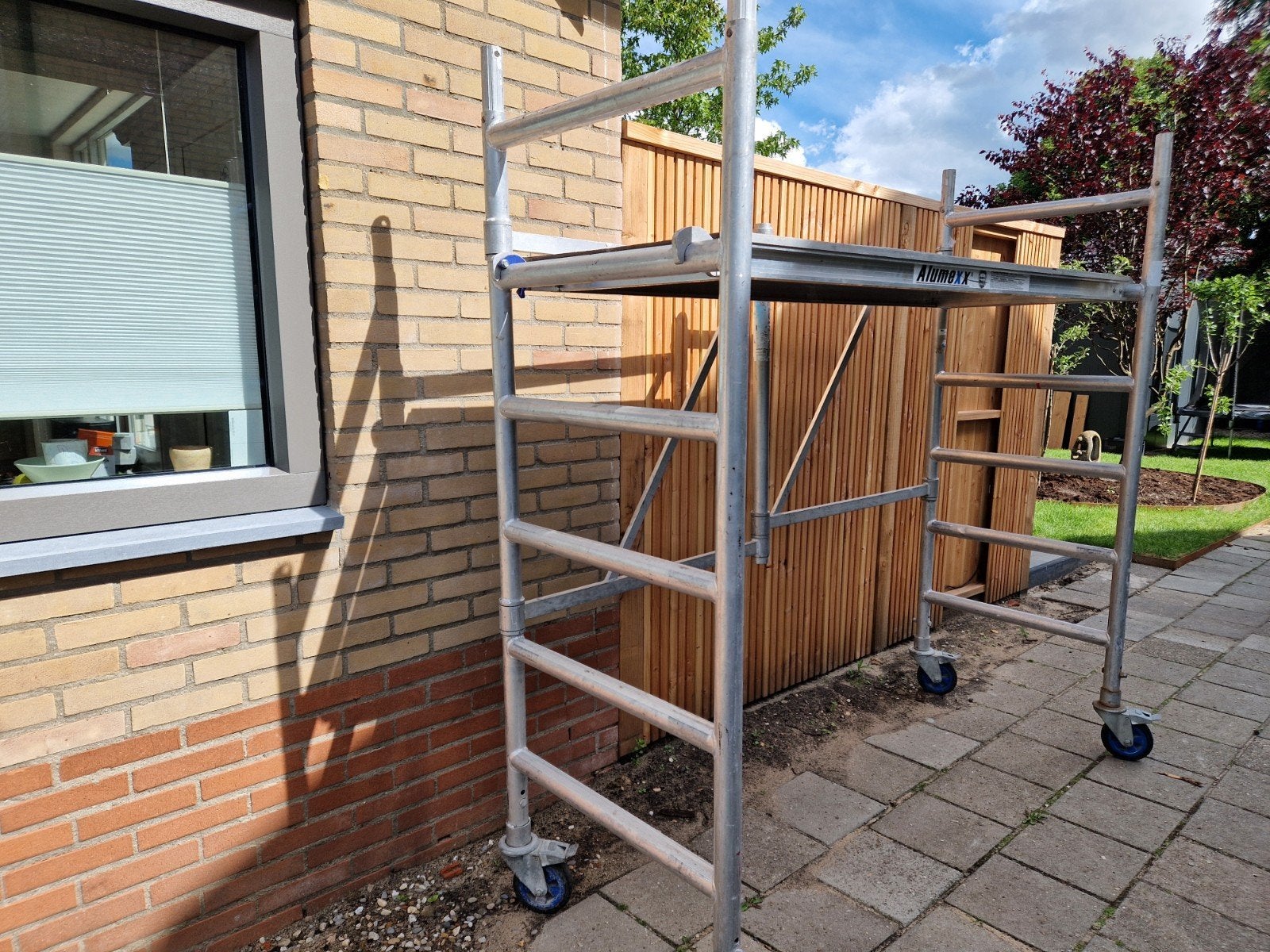(Kamer) steiger huren omgeving Apeldoorn, Ophalen of Verzenden, Rolsteiger of Kamersteiger, 2 tot 5 meter