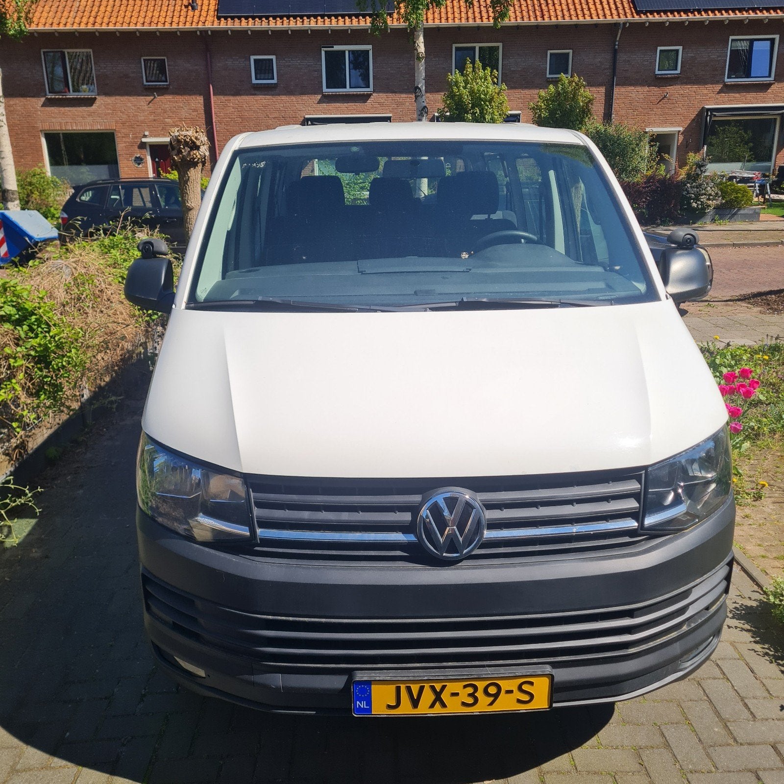Volkswagen Transporter 2.0 TDI DSG 110KW Kombi 2016 Wit, Auto's, 8 stoelen, 2500 kg, Wit, Diesel