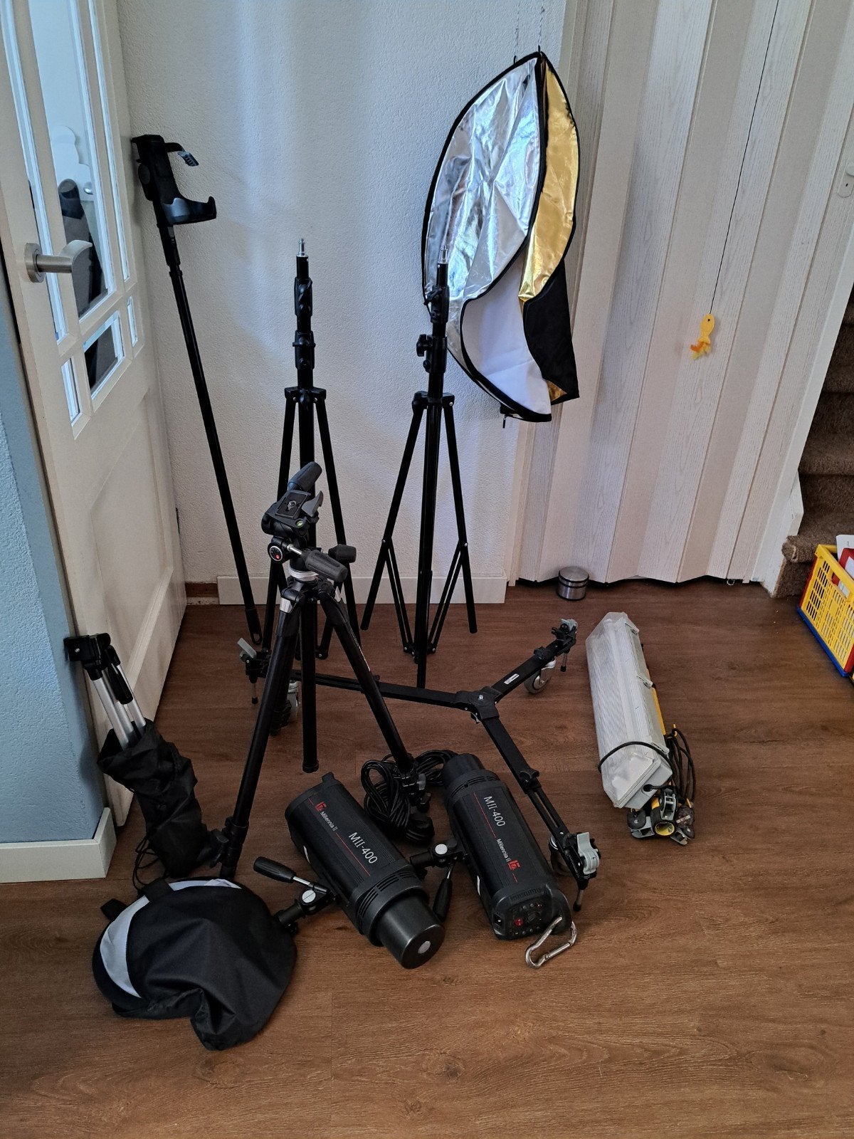 Complete Professionele Fotostudio - Zo goed als nieuw, Audio, Tv en Foto, Fotografie | Fotostudio en Toebehoren, Ophalen, Zo goed als nieuw