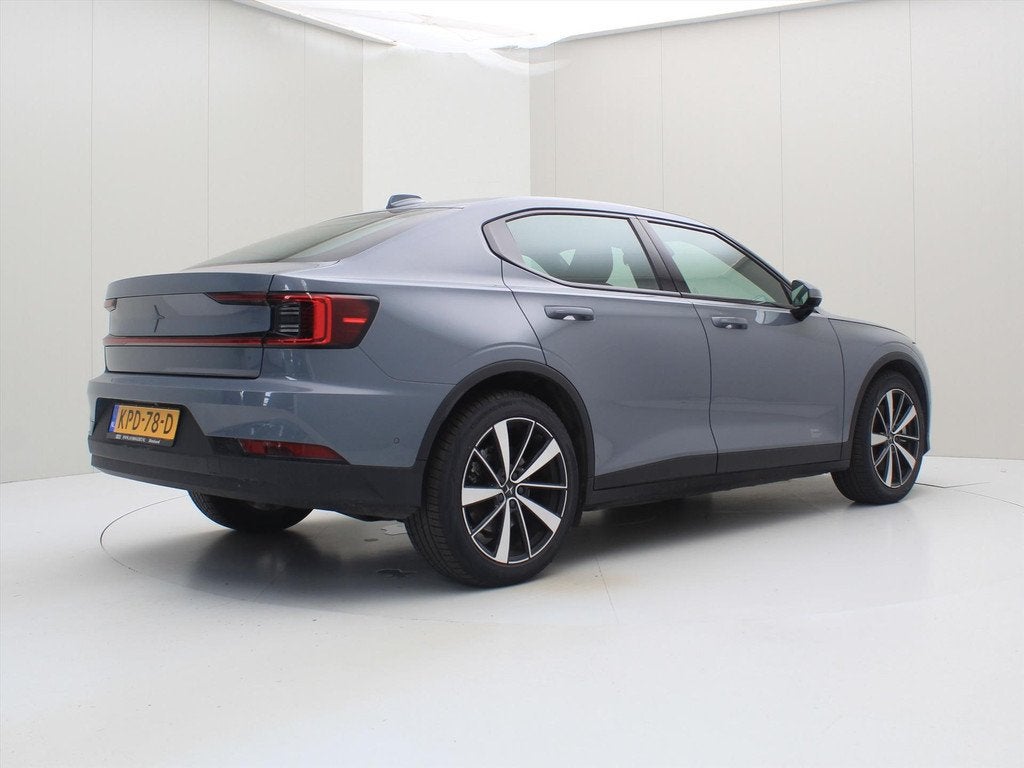 Polestar 2 Long Range Single Motor 78kWh 94% SoH [ STOELVERW, Auto's, Polestar, Automaat, Stof, Gebruikt, Zwart