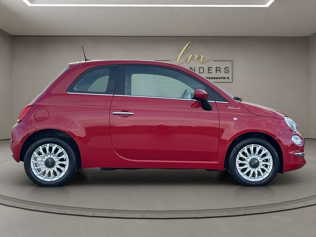 Fiat 500 1.0 Hybrid Dolcevita 2021 ROOD | Panoramadak | Appl, Auto's, Keurmerk '100% Onderhouden', 12 maanden, Gebruikt, Parkeersensor
