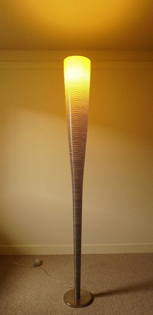 Foscarini Mite Terra LED vloerlamp gebruikt design Italiaans, Ophalen, Gebruikt, Mid century modern, E27 (groot)