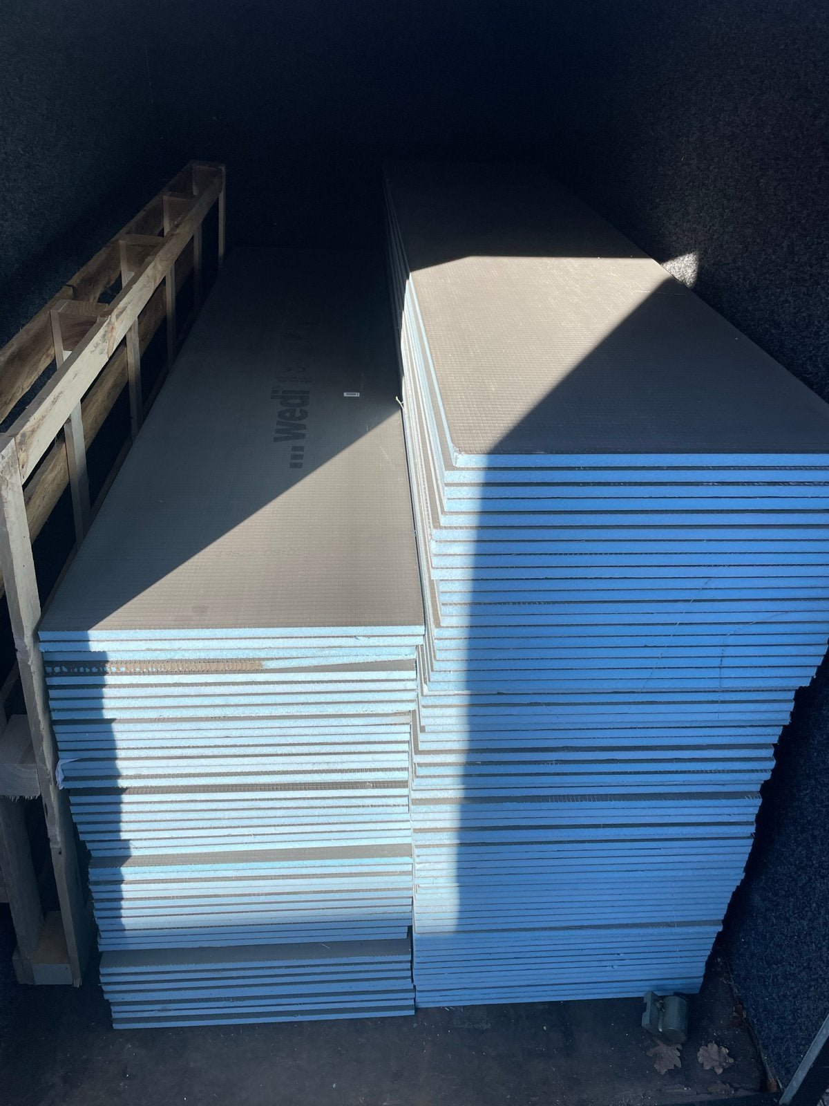 Wedi afbouwplaten 2600 x 600mm x 20mm, Ophalen, Zo goed als nieuw, Overige materialen, 20 tot 50 mm