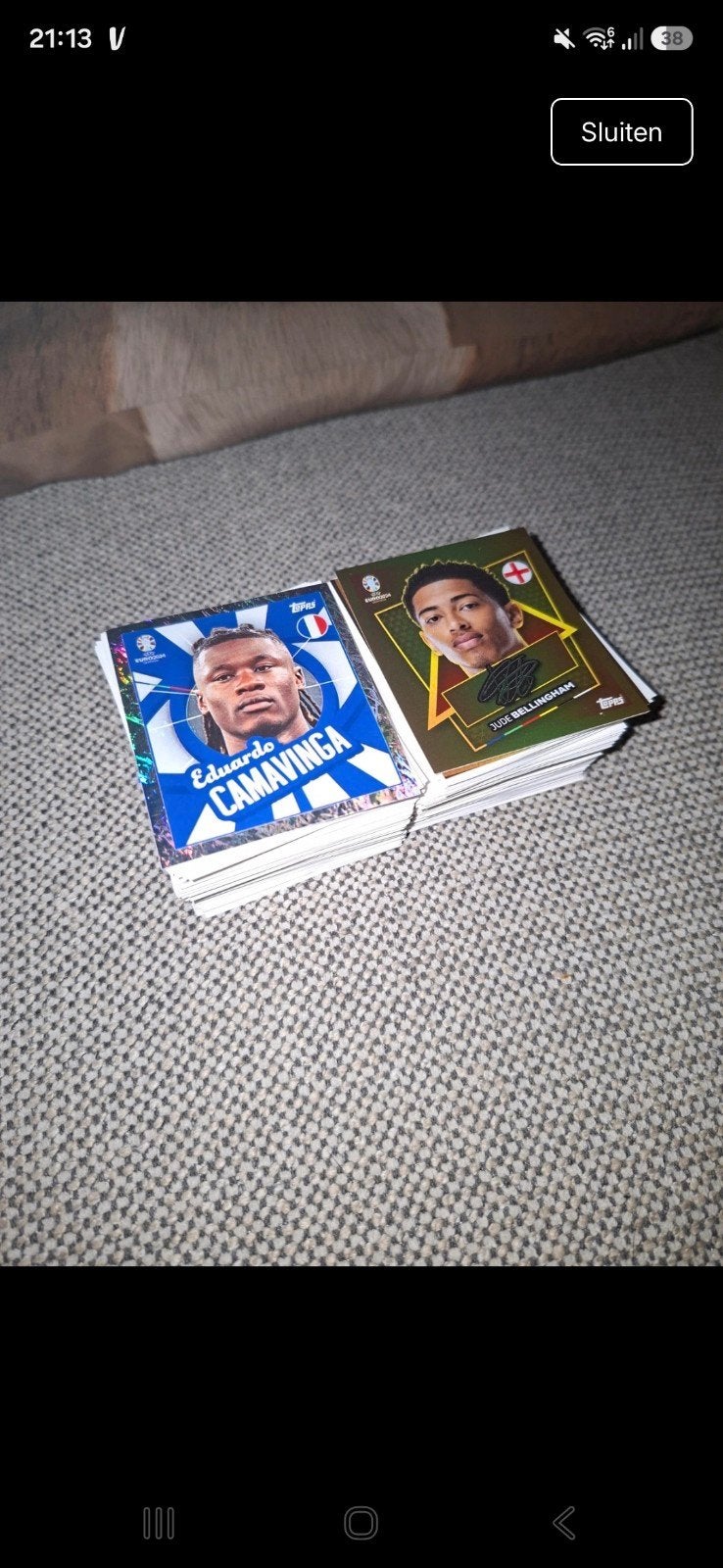 Topps UEFA Euro 2024 stickers, Ophalen of Verzenden, Nieuw, Buitenlandse clubs, Spelerskaart