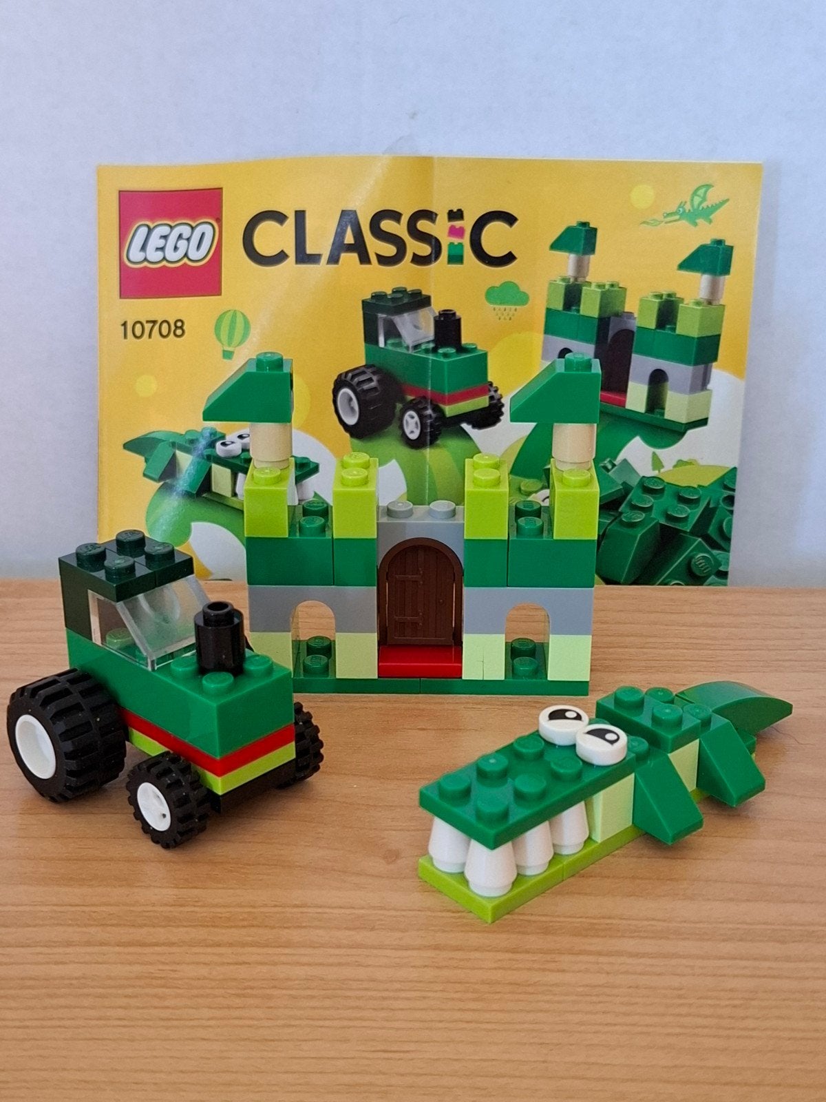 Lego Classic Groen 10708, Gebruikt, Lego, Ophalen of Verzenden, Complete set