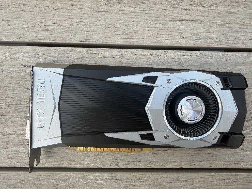 Gtx 1060 6gb video kaart, Computers en Software, Netwerkkaarten, Ophalen, Zo goed als nieuw, Intern, NVIDIA