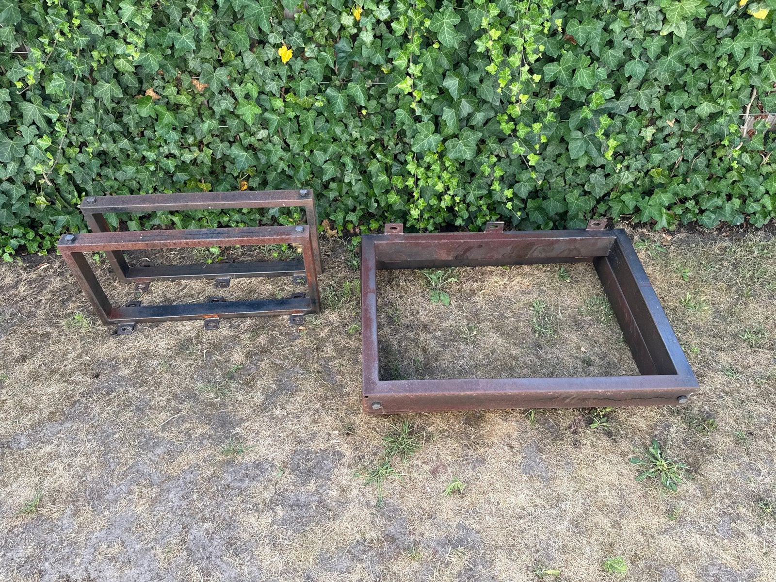 Set van robuuste stalen tafelpoten, Ophalen, Tafelpoot, Gebruikt, 50 tot 100 cm