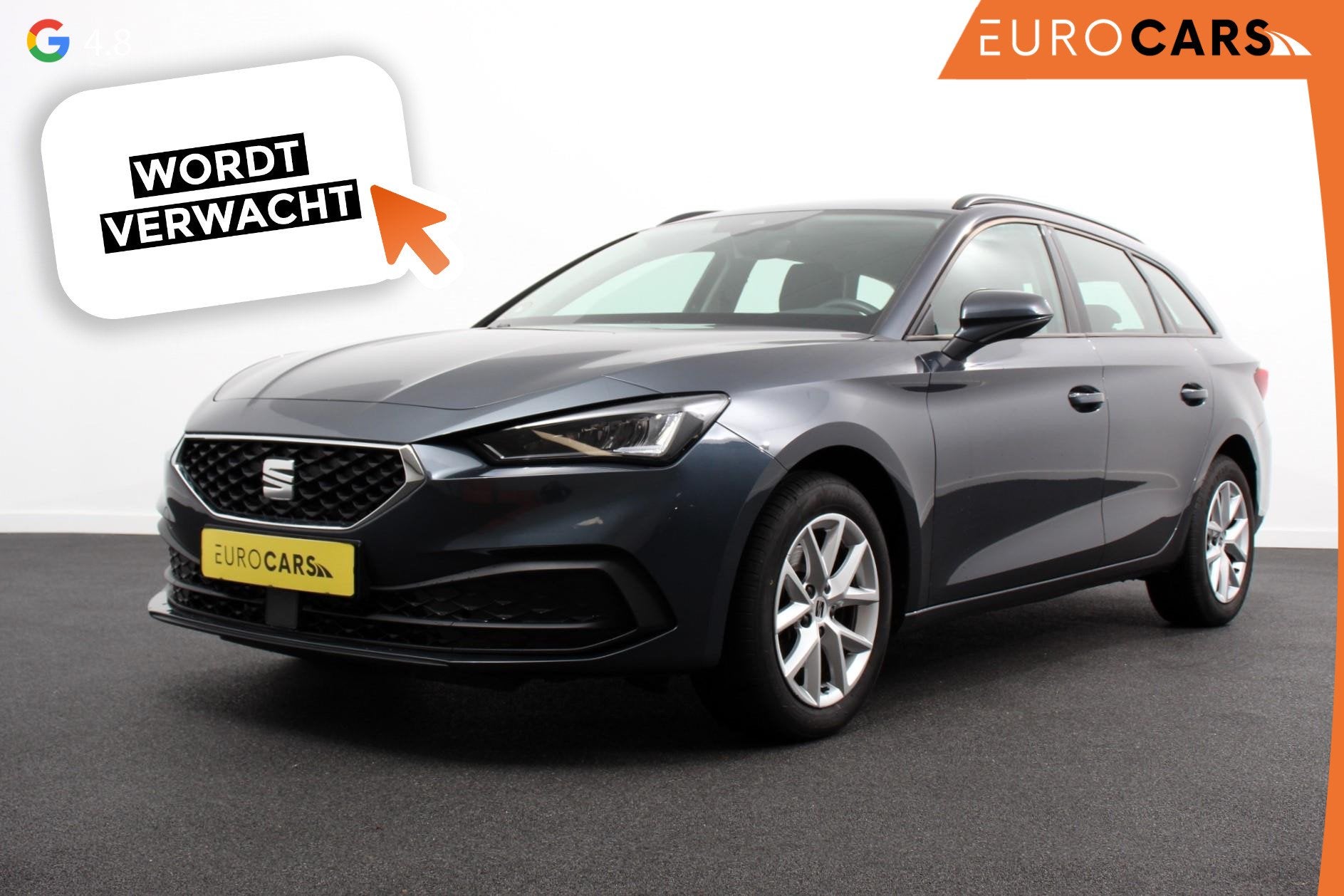 SEAT Leon Sportstourer 1.5 eTSI 150pk Automaat Style Navigat, Auto's, Stof, Zwart, 4 cilinders, 700 kg