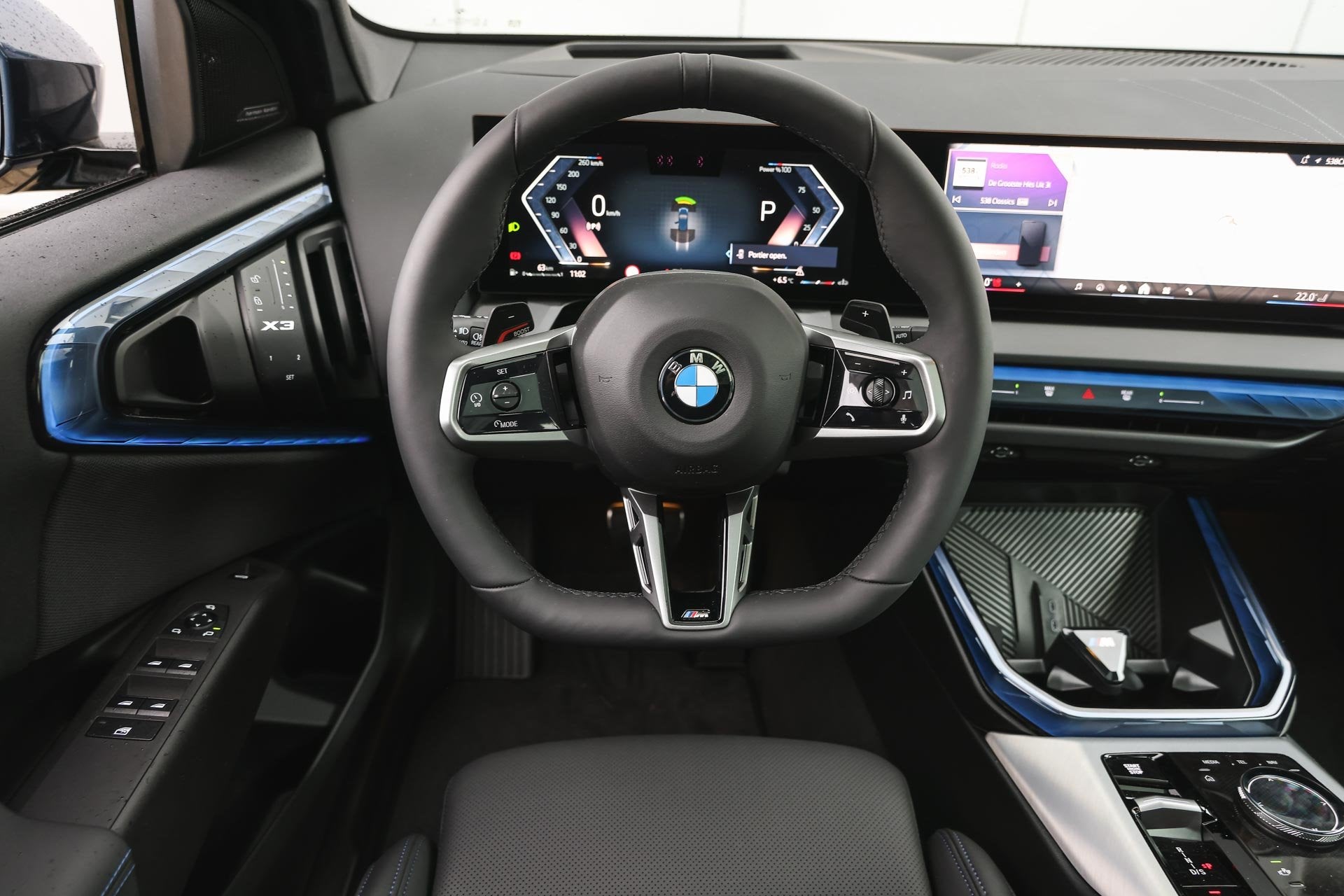 BMW X3 20 xDrive High Executive M Sport Automaat / Panoramad, Auto's, Gebruikt, Blauw, Bedrijf, Vierwielaandrijving