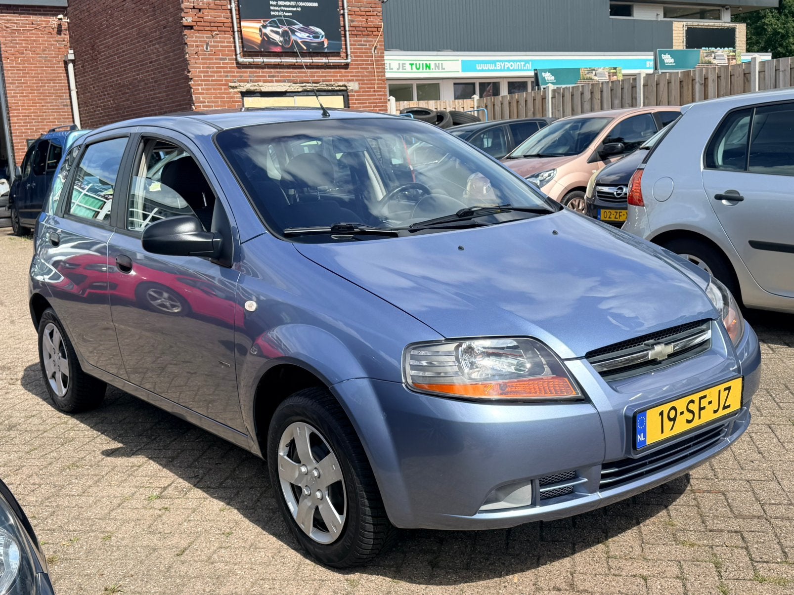 Chevrolet Kalos 1.2 5D | 2005 | 112.571 km | 1e eigenaar, Auto's, Voorwielaandrijving, 1150 cc, 40 €/maand, 4 cilinders