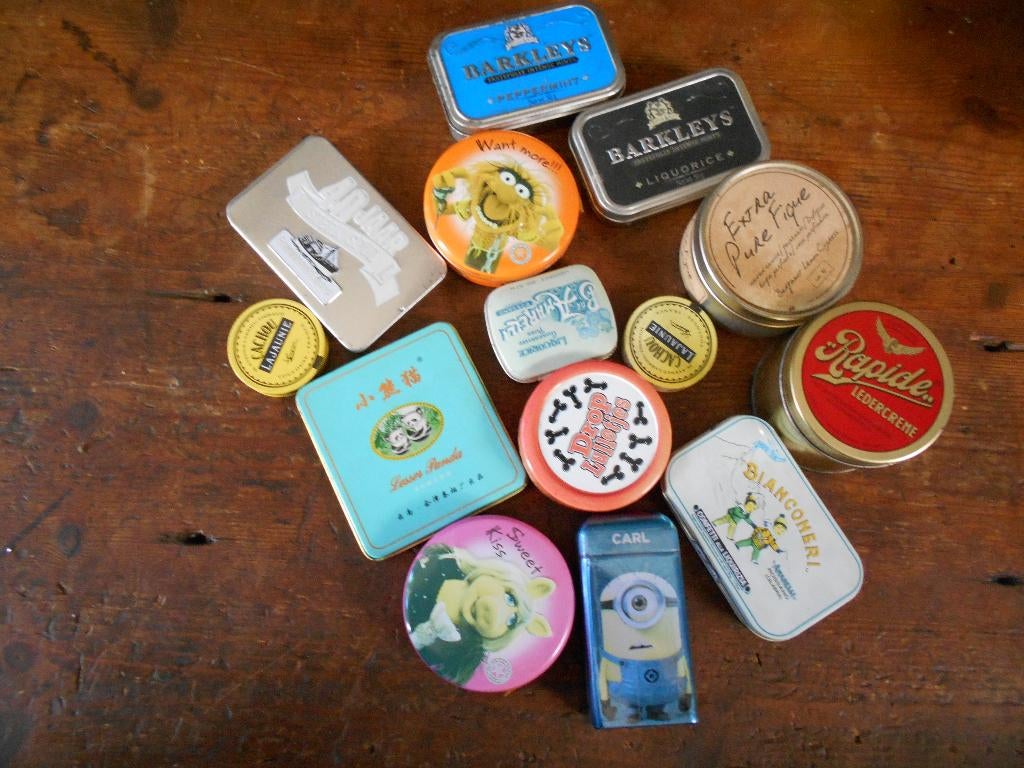 blikjes en doosjes, Ophalen of Verzenden