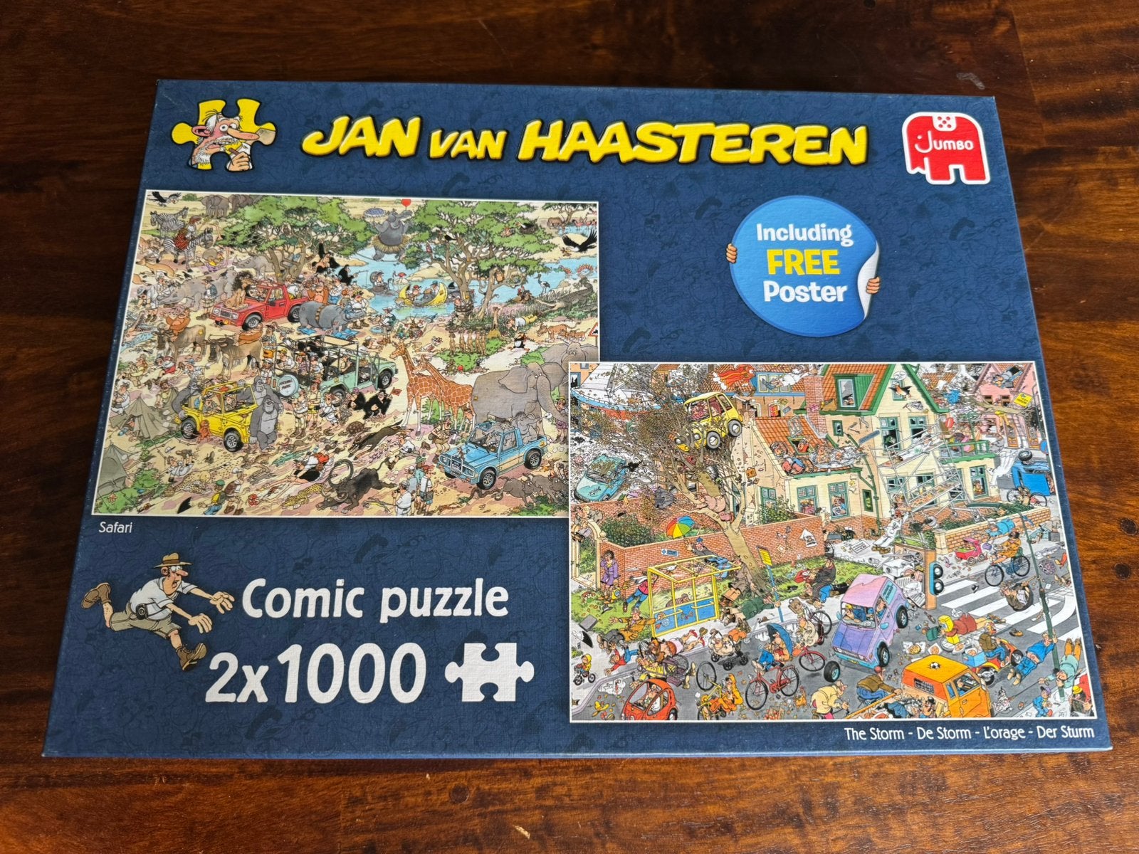 Legpuzzels Jan van Haasteren, Hobby en Vrije tijd, Denksport en Puzzels, Ophalen of Verzenden, 500 t/m 1500 stukjes, Zo goed als nieuw