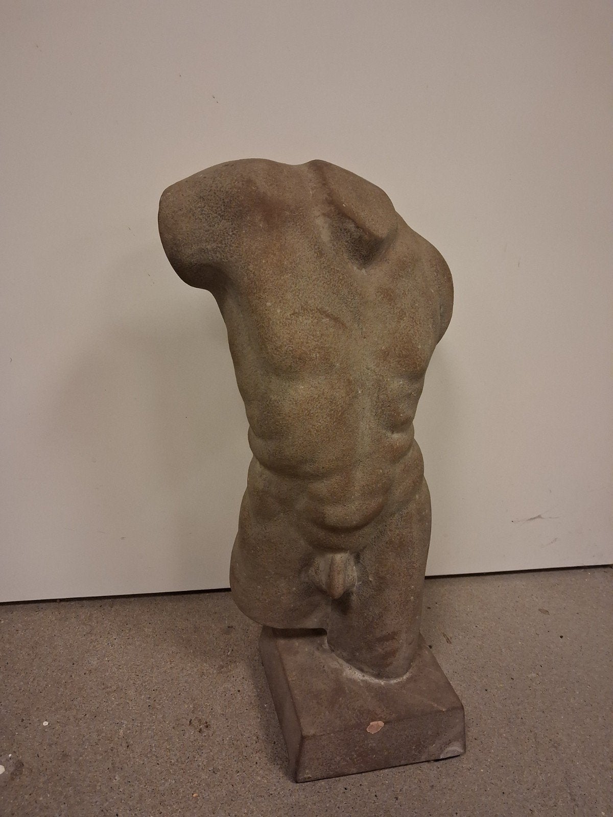beeld man, Ophalen