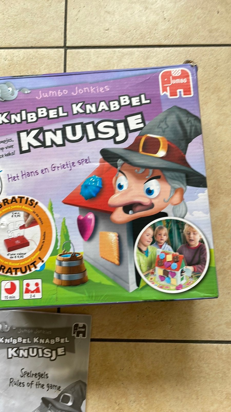 Spel knibbel knabbel knuisje, Ophalen of Verzenden, Gebruikt