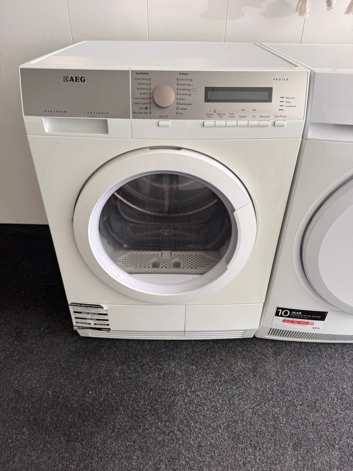 AEG WARMTEPOMPDROGER A+++ 8 KG met 1 jaar garantie