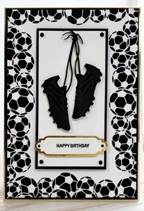 Nieuw  snijmal voetbal frame, Ophalen of Verzenden, Nieuw, Overige thema's