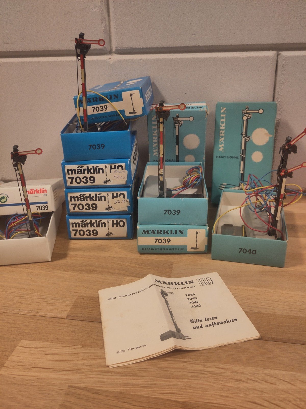 Märklin 7039 hoofdsein H0 – getest & werkend – OVP, Hobby en Vrije tijd, Wisselstroom, Gebruikt, Overige typen, Ophalen of Verzenden