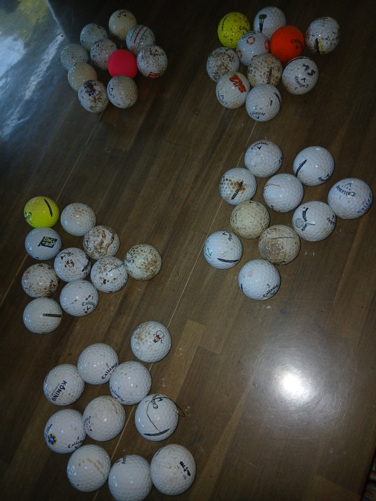 golfballetjes 59 stuks, Ophalen, Gebruikt, Club, Callaway