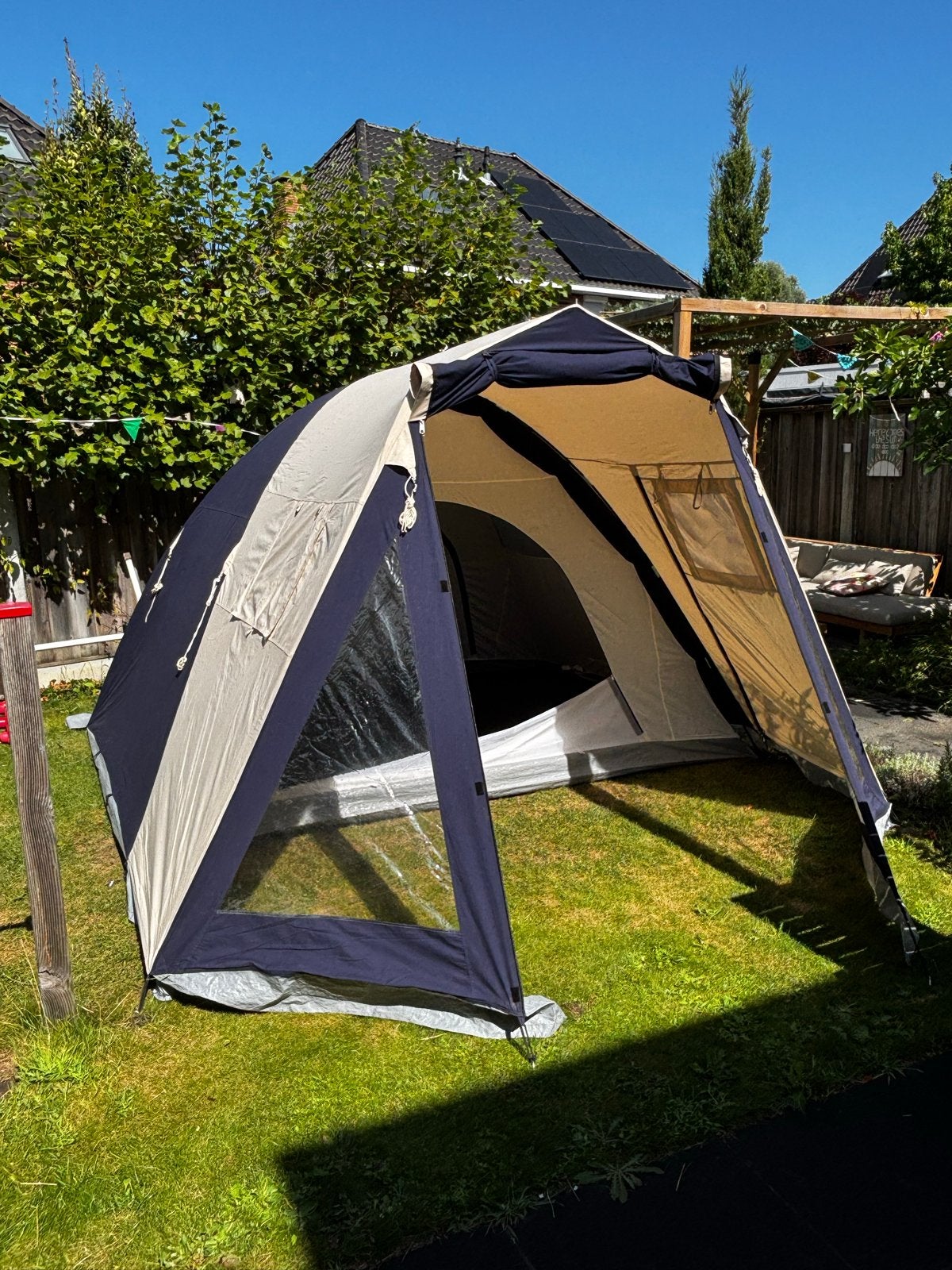 Hypercamp Fashion Gold Lissabon 5 TC Tent, Ophalen, Gebruikt, Tot en met 5