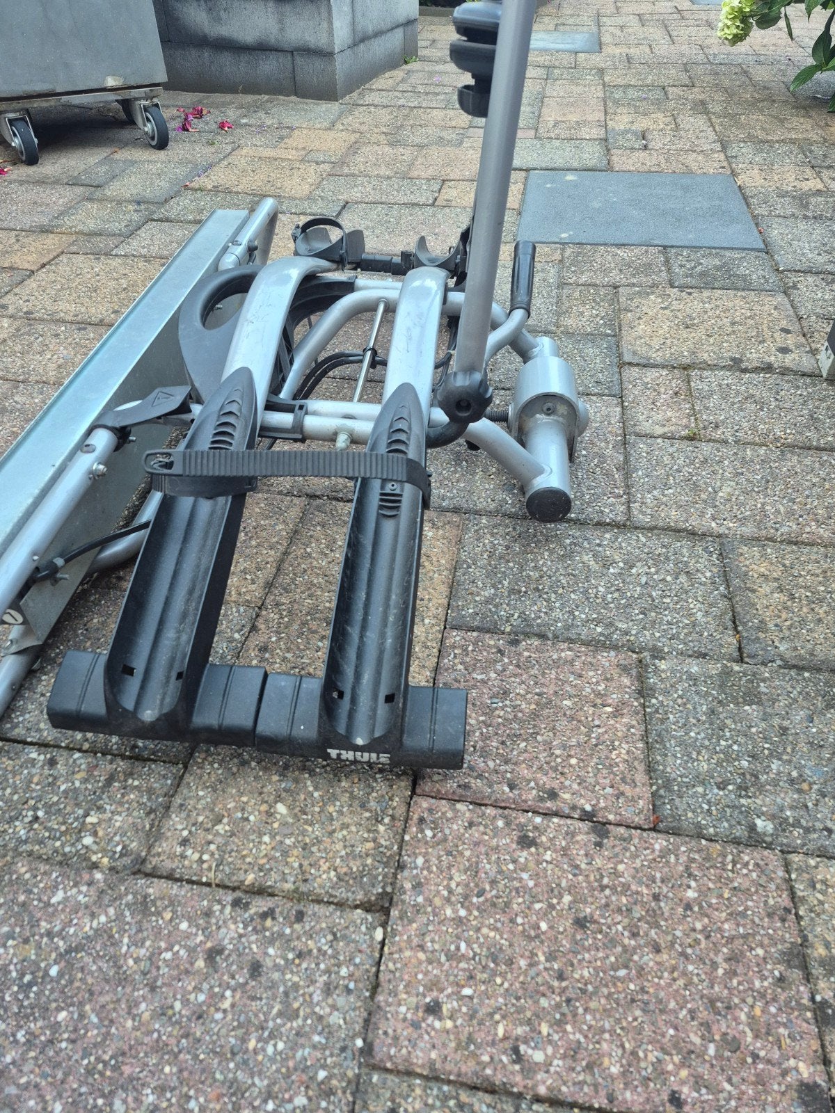 Thule trekhaak fietsendrager voor 2 fietsen, Ophalen, 2 fietsen, Gebruikt, Trekhaakdrager