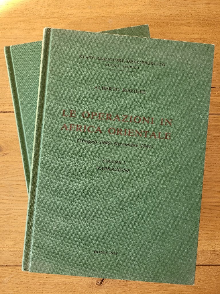 Le Operazioni in Africa Orientale Volume I & II; Stato Maggi, Ophalen of Verzenden, Landmacht, Overige gebieden, Boek of Tijdschrift