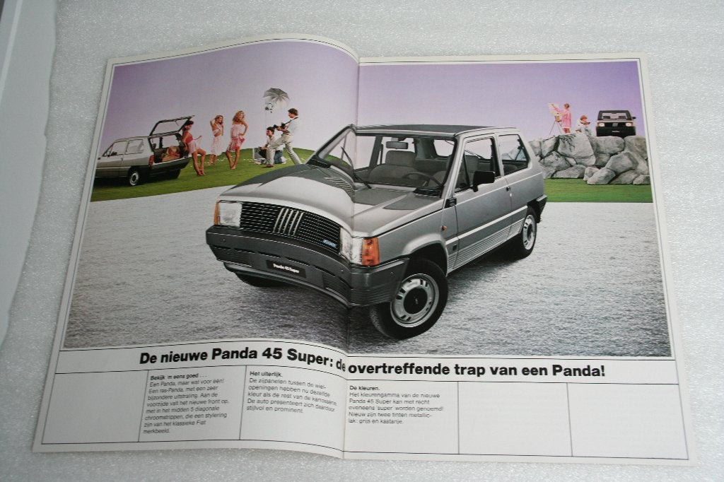 Folder Fiat Panda (04-1983) (53), Ophalen of Verzenden, Nieuw, Overige merken