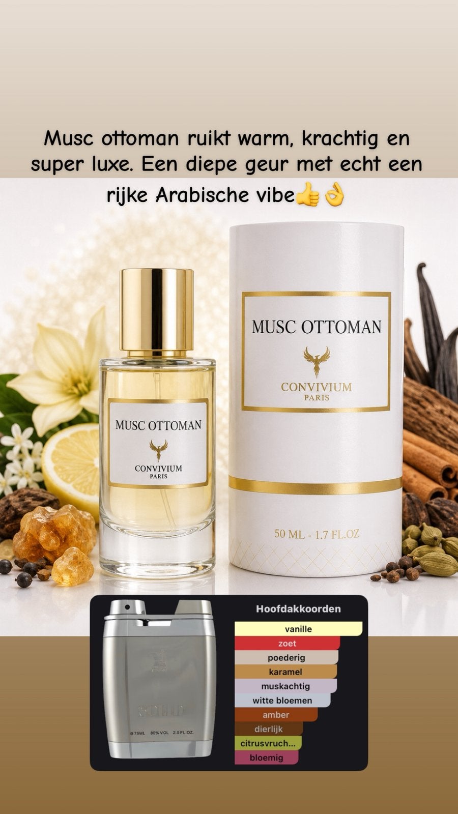 Musc Ottoman-Solid arabian oud, Ophalen of Verzenden, Zo goed als nieuw