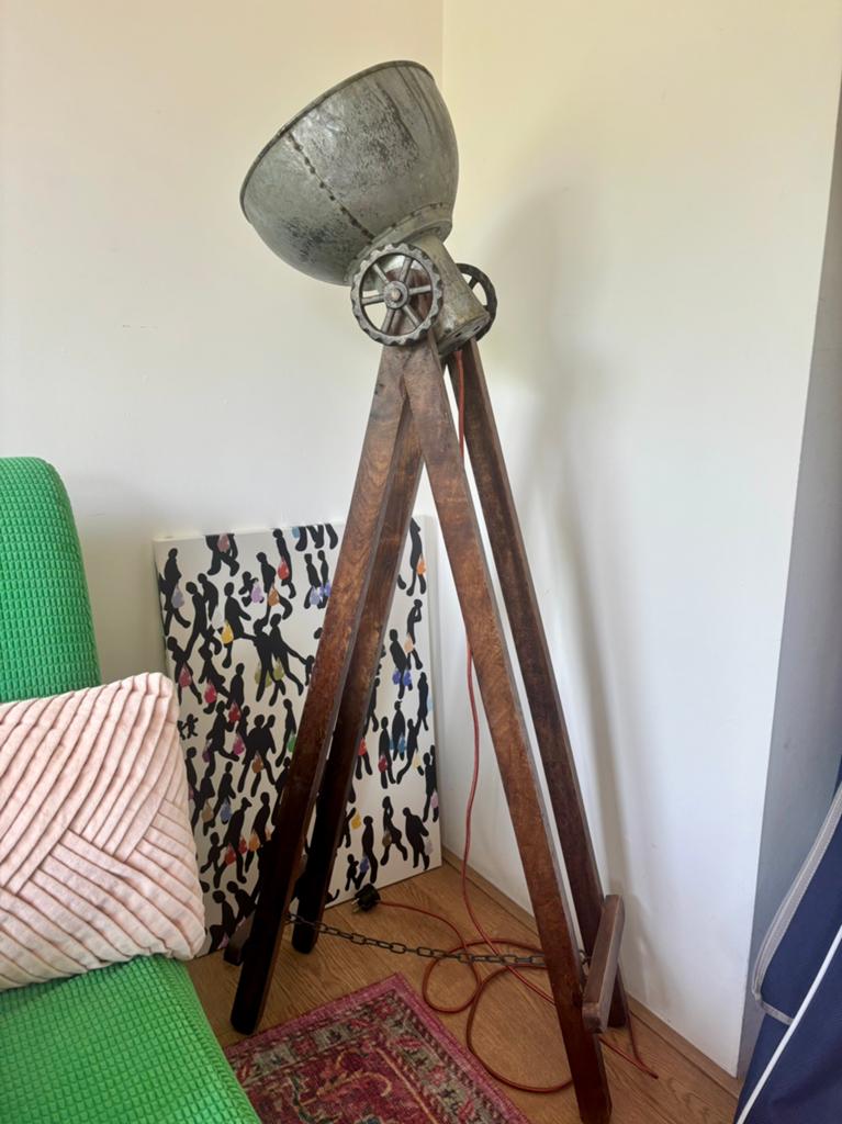 Loods5 floor lamp, Huis en Inrichting, Lampen | Vloerlampen, Ophalen, Zo goed als nieuw