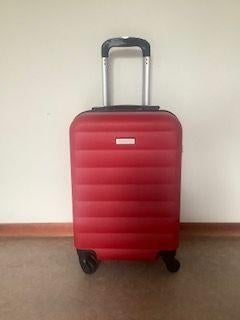Carrière reiskoffer handbagage reistrolley spinner koffer, Sieraden, Tassen en Uiterlijk, Koffers, 50 tot 60 cm, Hard kunststof