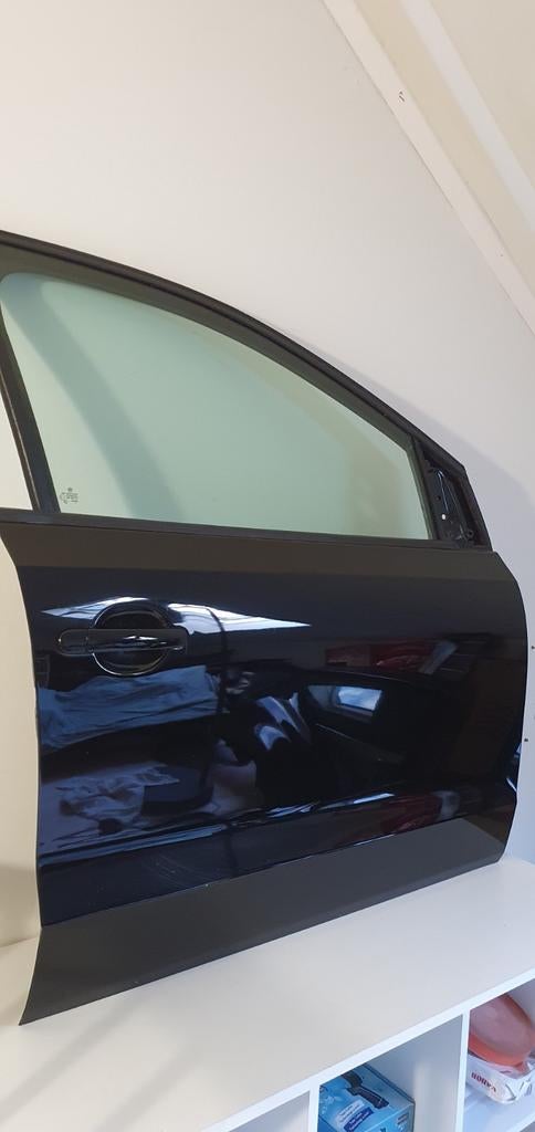 Rechtsvoor portier Volkswagen Polo - Zwart lc9z, Auto-onderdelen, Ophalen, Gebruikt, Voor, Volkswagen
