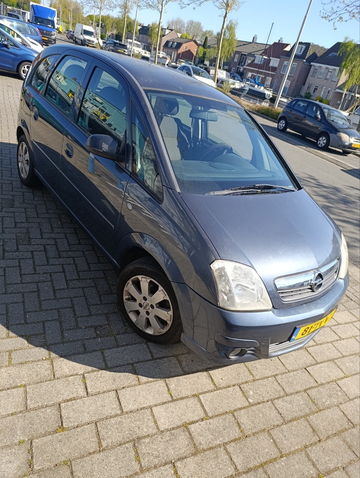Opel Meriva 1.6 16V 77KW Easytronic 2007 Grijs, 4 cilinders, Origineel Nederlands, Grijs, Meriva