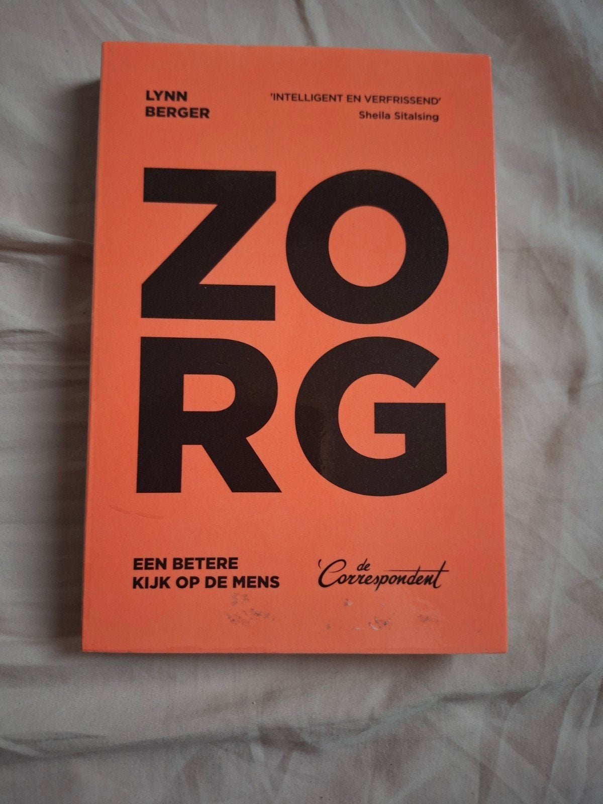 Zorg - Lynn Berger (geplastificeerd), Boeken, Ophalen of Verzenden, Zo goed als nieuw, Lynn Berger, Nederland