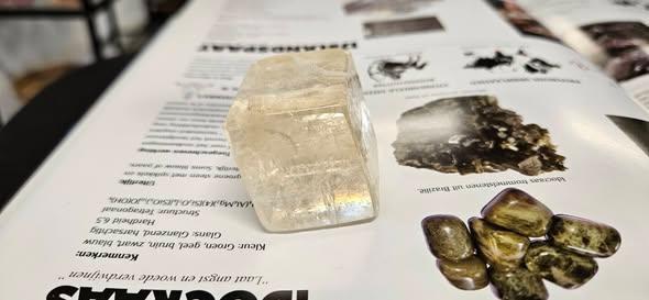 Prachtig Optisch Calciet, Ophalen of Verzenden
