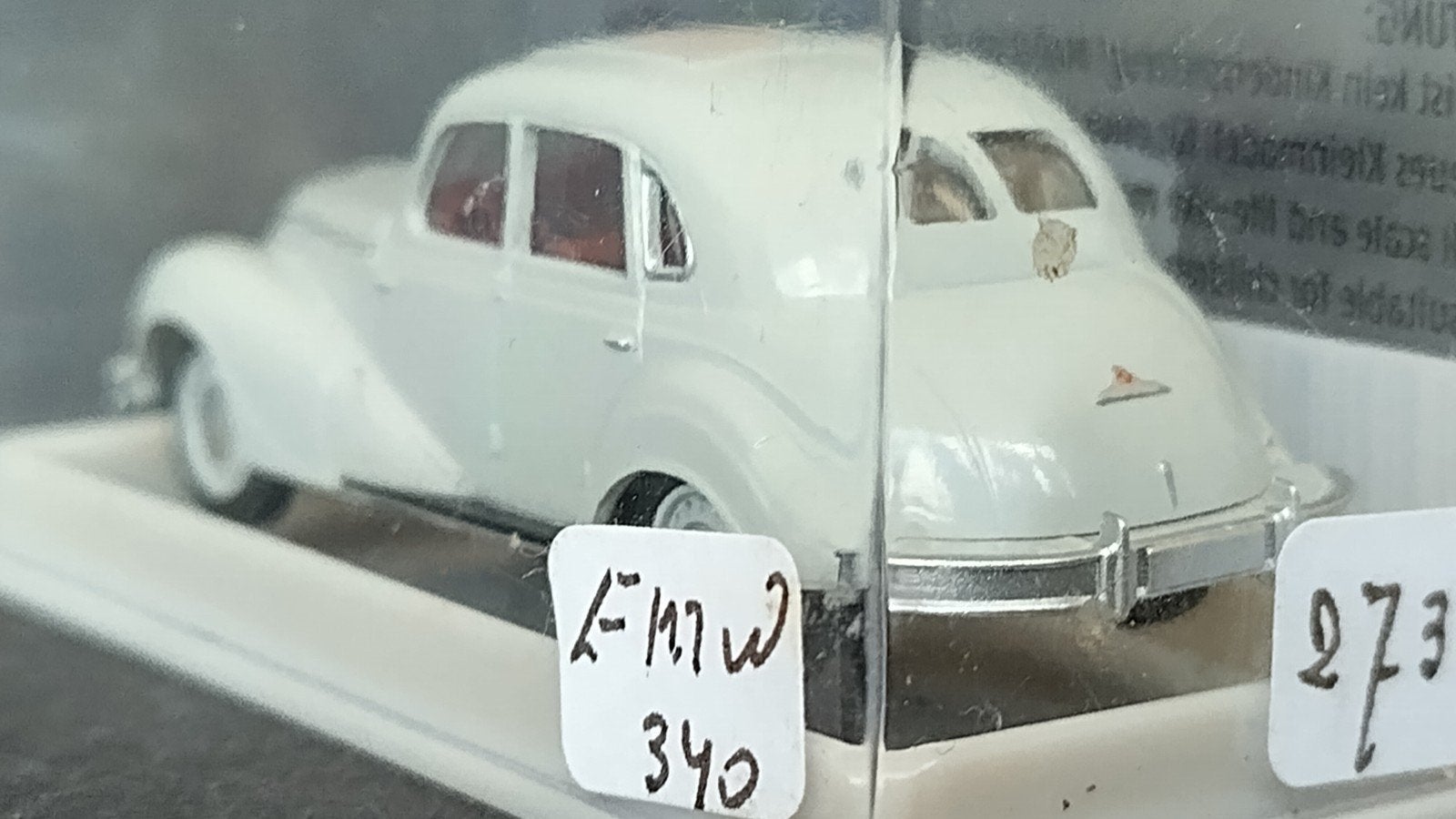 EMW 340 Grijs 1:87 H0 Brekina Pol, Auto, Verzenden, ., Nieuw