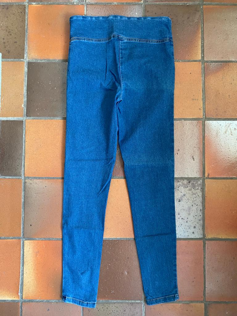 Dames spijkerlegging - Comfortabel en stijlvol, Legging, Maat 36/38 (S), Blauw, Ophalen of Verzenden