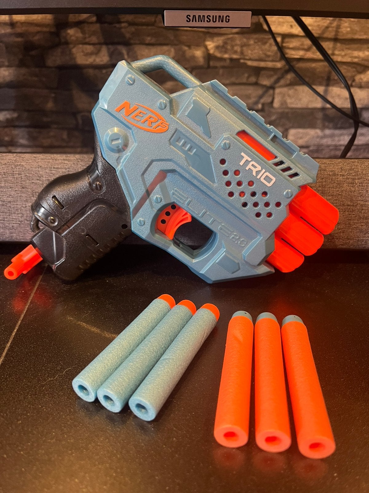 Nerf Elite 2.0 TRIO, Kinderen en Baby's, Speelgoed | Buiten | Actiespeelgoed, Ophalen of Verzenden, Zo goed als nieuw