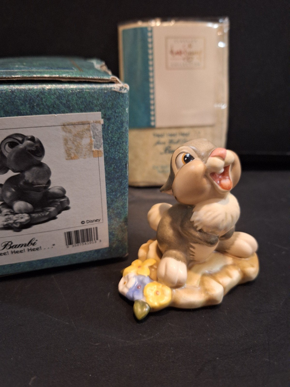 WDCC Disney Thumper Stampertje beeld - Bambi, Verzamelen, Disney, Ophalen, Zo goed als nieuw, Beeldje of Figuurtje