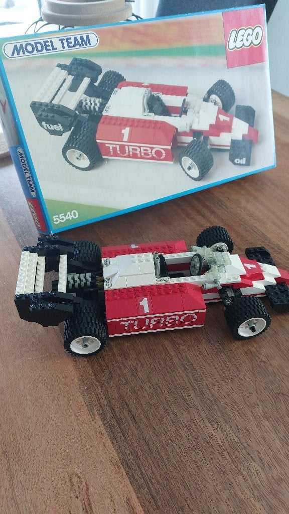 Lego 5540 Race auto, Kinderen en Baby's, Speelgoed | Duplo en Lego, Gebruikt, Overige thema's, Lego, Ophalen of Verzenden