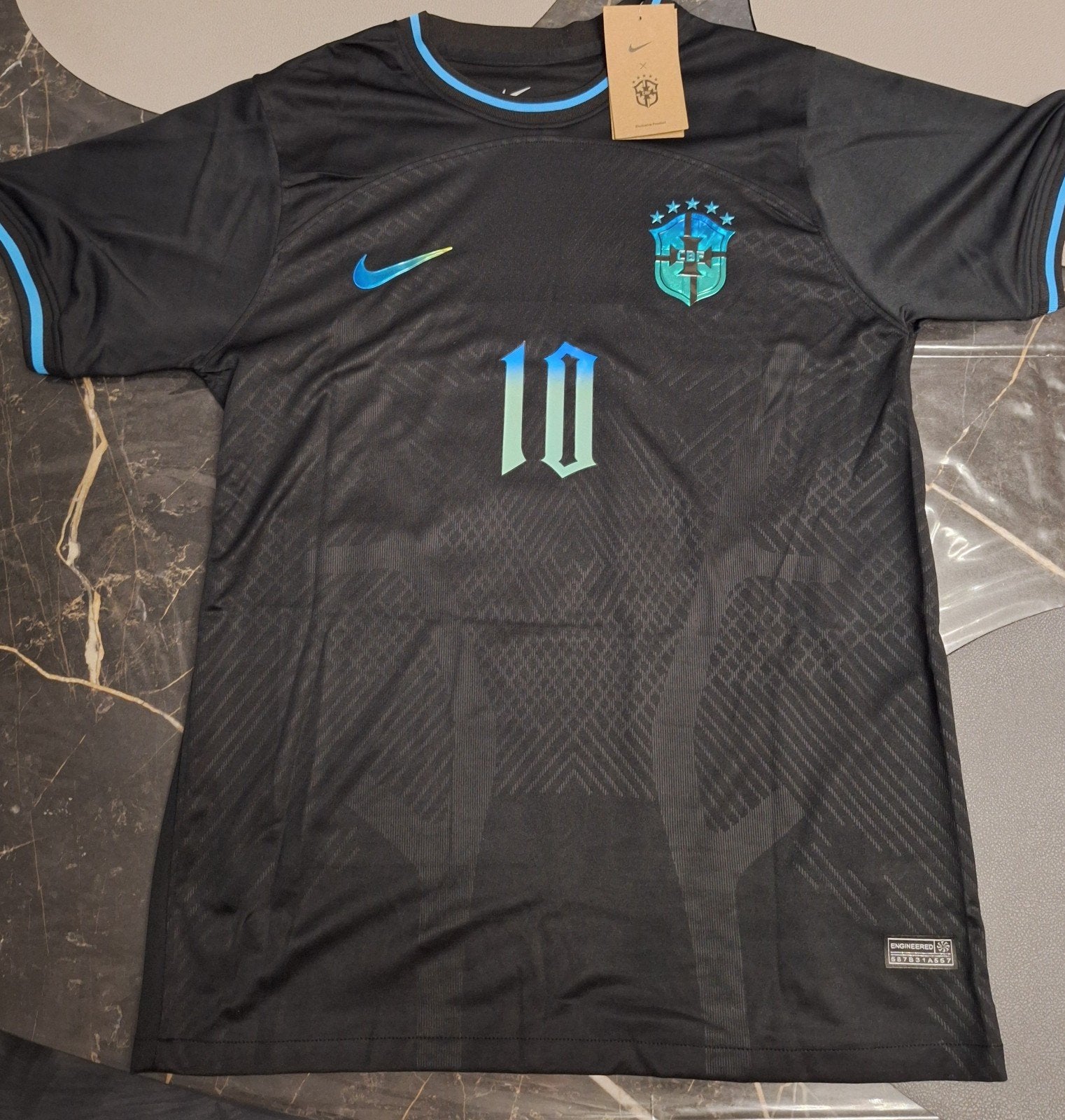 Neymar Brazilië Voetbal-Shirt, Ophalen of Verzenden, Nieuw, Shirt