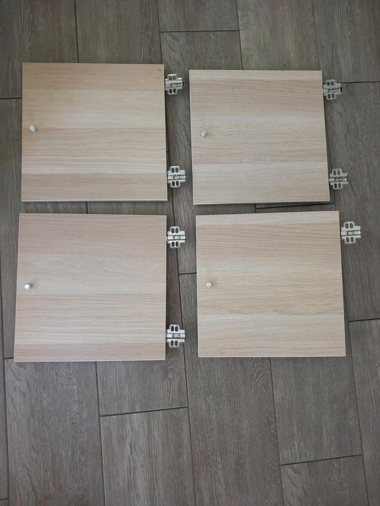 4x IKEA Kallax deurtjes beuken, Ophalen, Gebruikt
