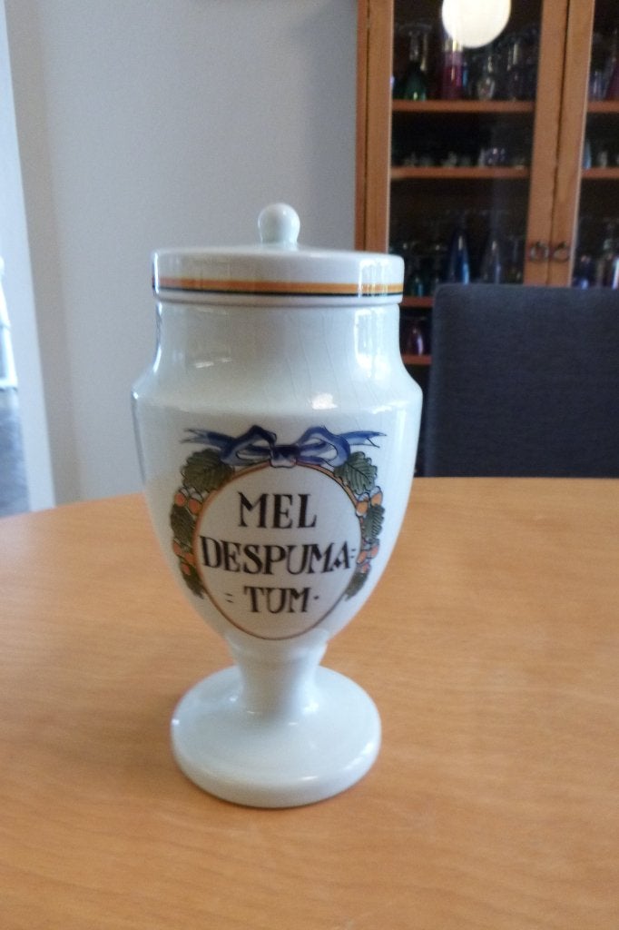mooie retro apothekerspot, Ophalen of Verzenden, Overige typen