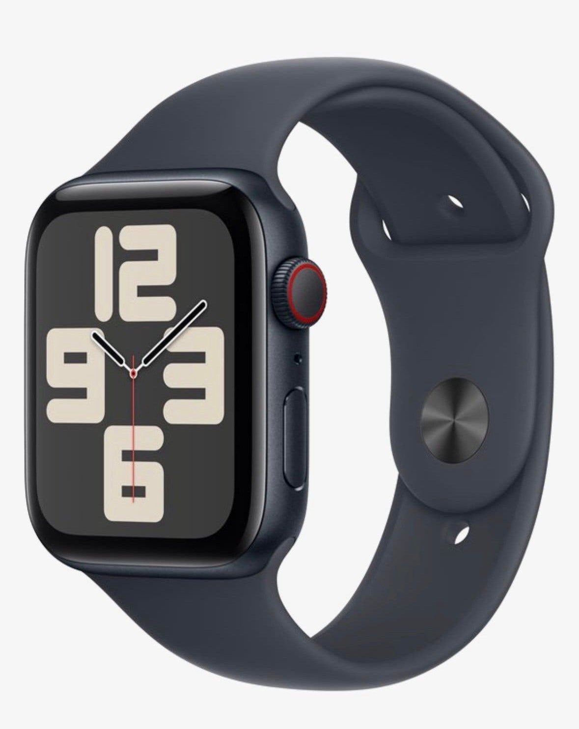 Apple watch SE, Ophalen, Zwart, IOS, Zo goed als nieuw