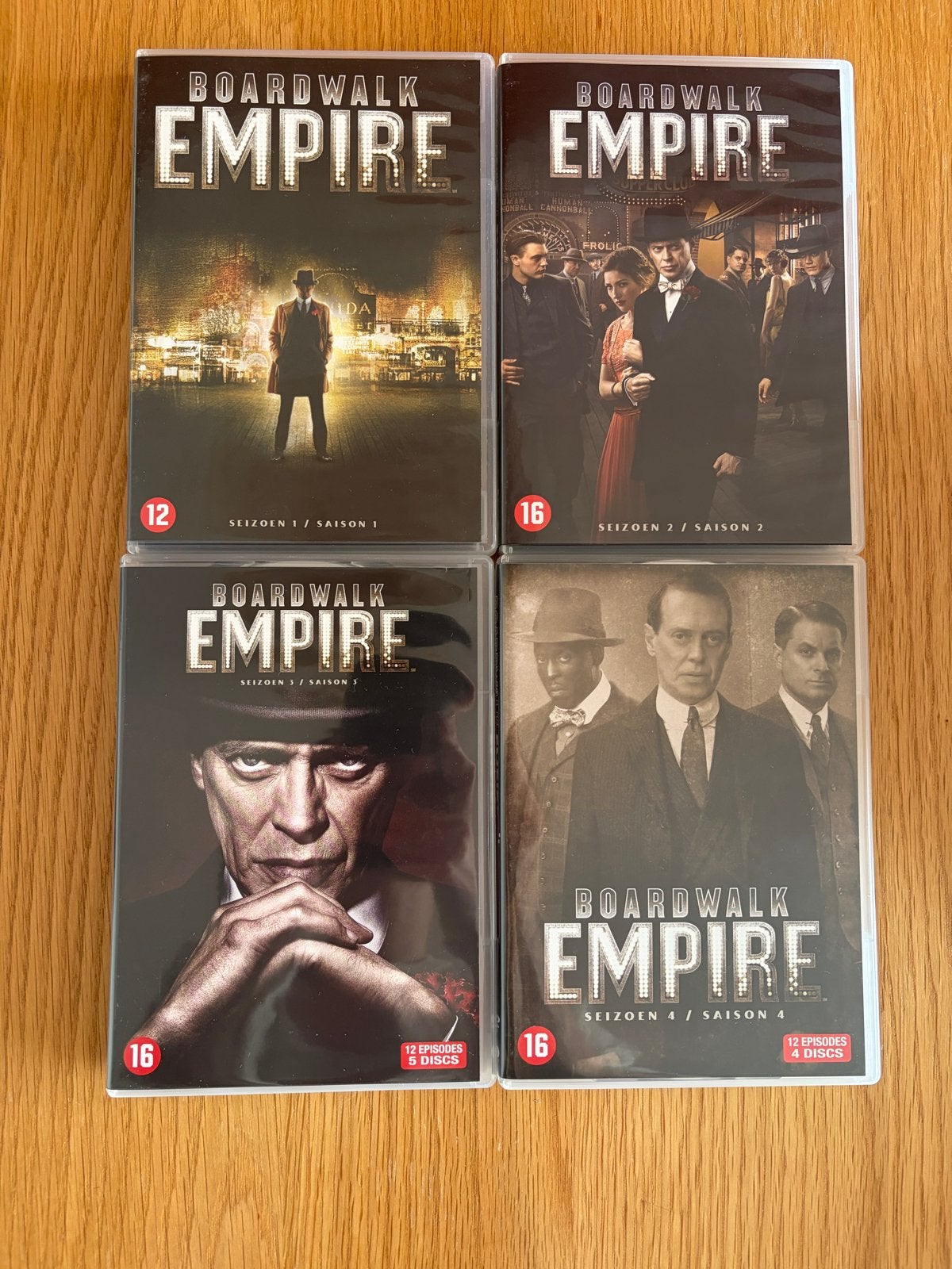 Boardwalk Empire Seizoen 1-4 DVD Boxset, Cd's en Dvd's, Vanaf 16 jaar, Boxset, Drama, Ophalen of Verzenden