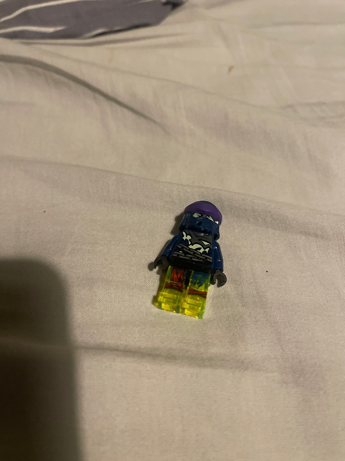 Lego Ninjago Minifiguur - Mysterieuze Ninja met Transparante, Gebruikt, Lego, Ophalen of Verzenden, Minifiguur
