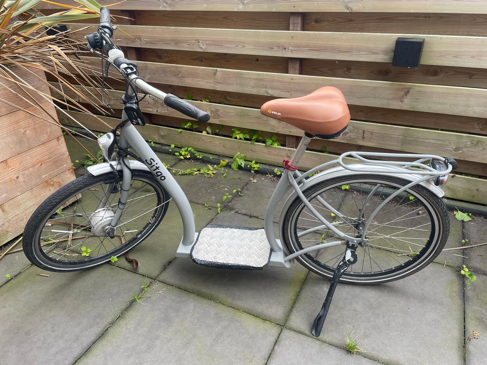 Sitgo fiets/ step, Fietsen en Brommers, Elektrische fietsen, Ophalen, Gebruikt, Overige merken