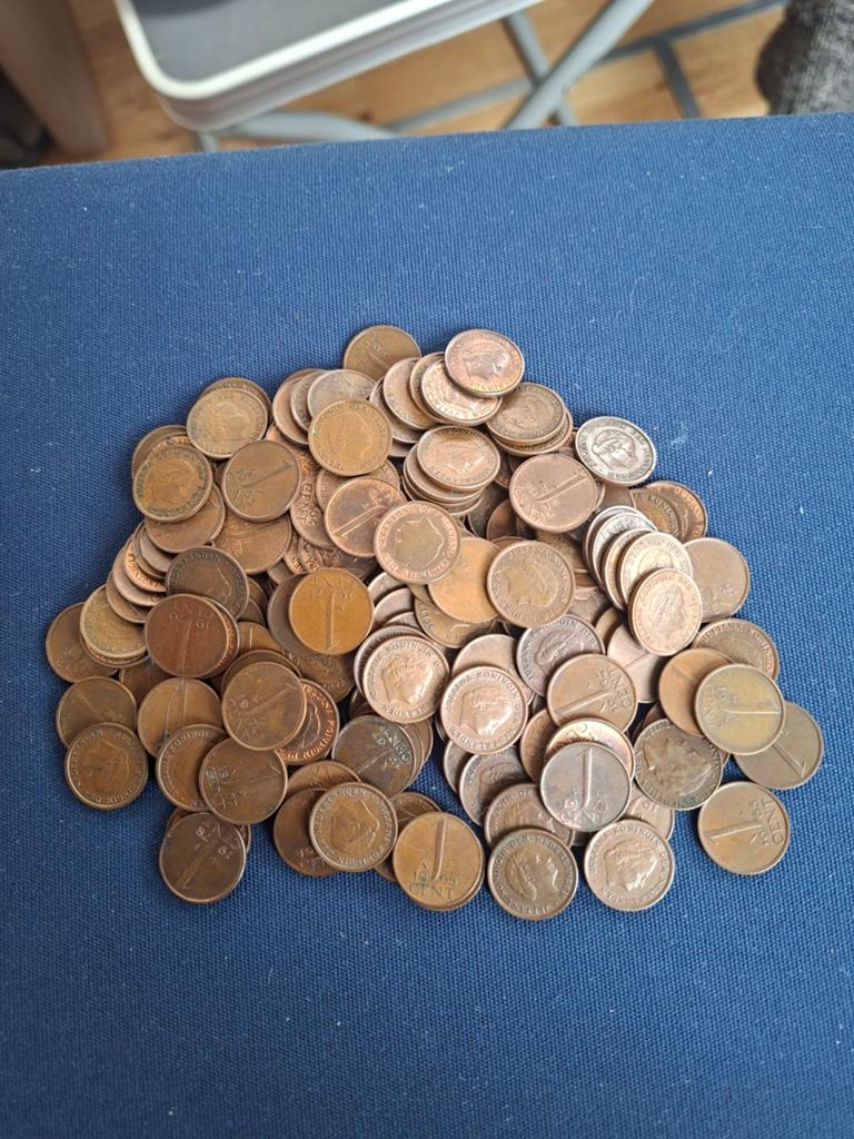 nederlandse centen, Postzegels en Munten, Ophalen of Verzenden