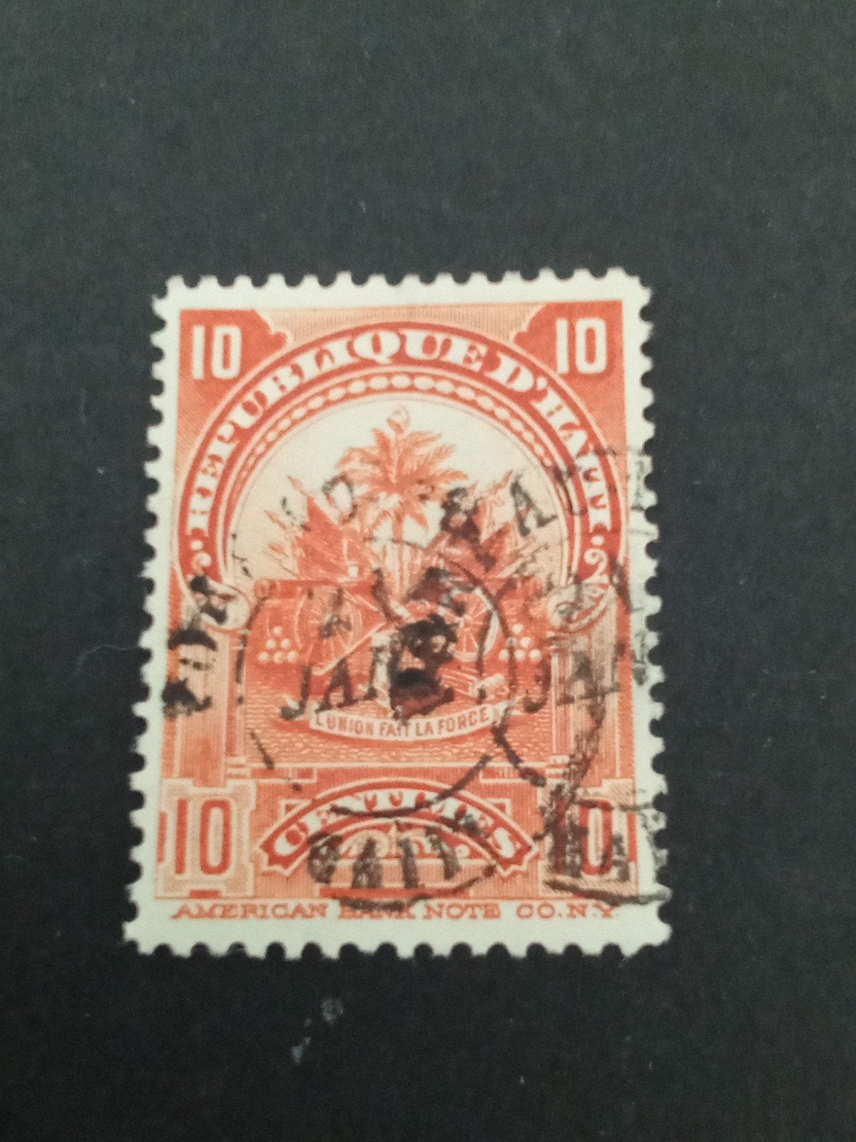 Haïti 26, Verzenden, Gestempeld, Midden-Amerika