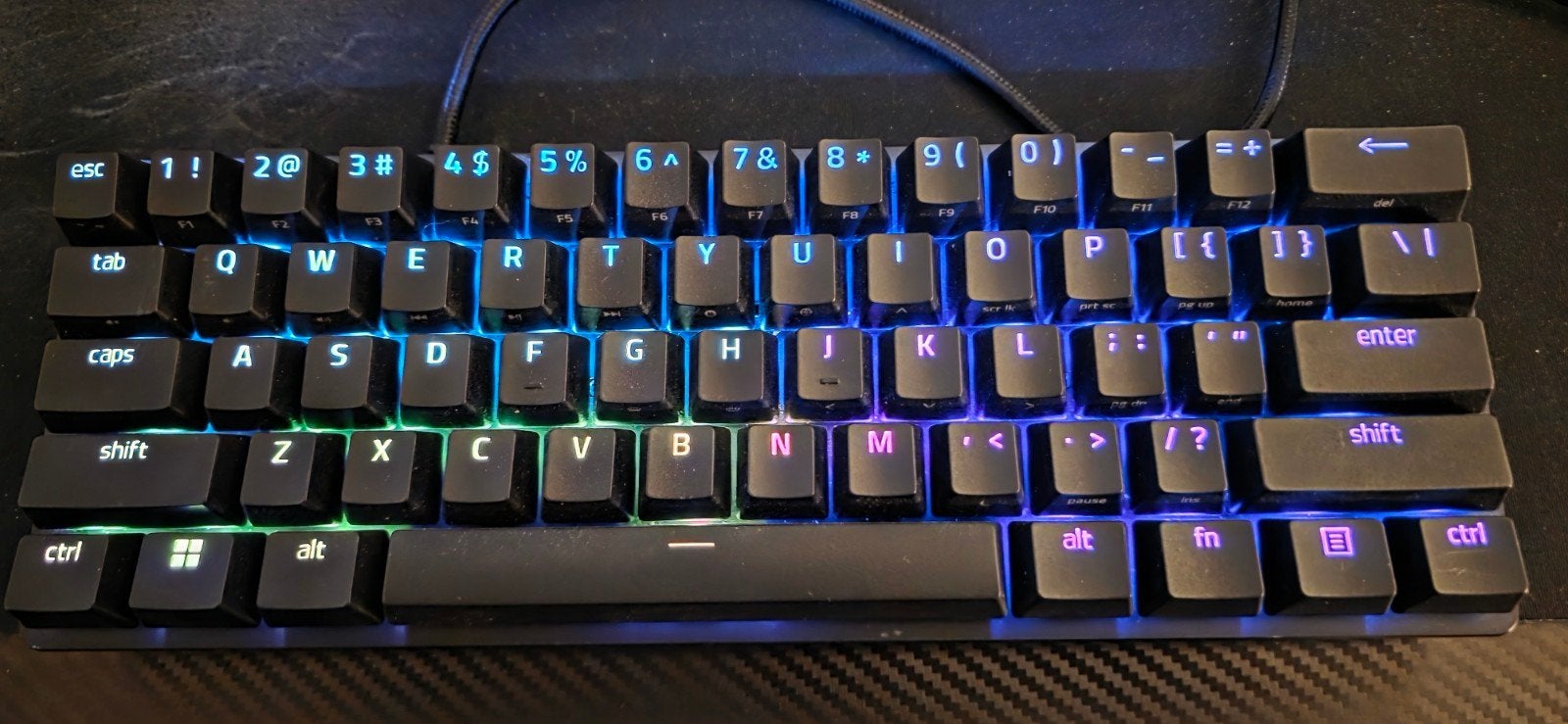 Razer Huntsman Mini Analog, Computers en Software, Ophalen of Verzenden, Zo goed als nieuw, Razer, Qwerty